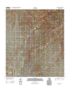 La Boquilla 2012 topographic map thumbnail