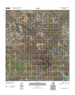 La Parra Ranch SE 2013 topographic map thumbnail
