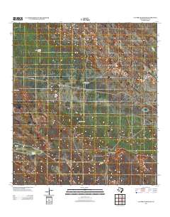 La Parra Ranch SW 2013 topographic map thumbnail