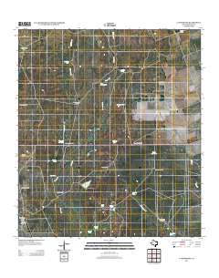 La Pryor NW 2013 topographic map thumbnail