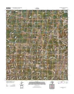 La Vernia SW 2013 topographic map thumbnail