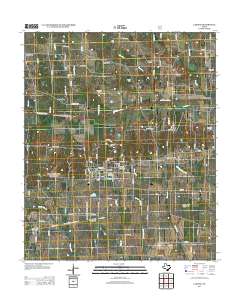 Ladonia 2013 topographic map thumbnail