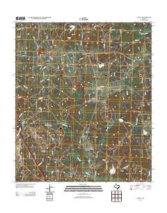 Lanely 2013 topographic map thumbnail