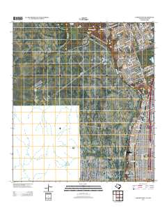 Laredo West 2013 topographic map thumbnail