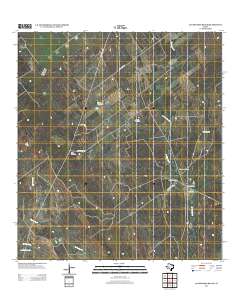 Las Escobas Ranch 2012 topographic map thumbnail