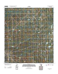 Las Tiendas 2013 topographic map thumbnail