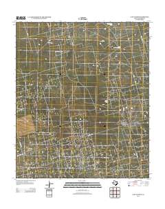 Lazy X Ranch 2012 topographic map thumbnail