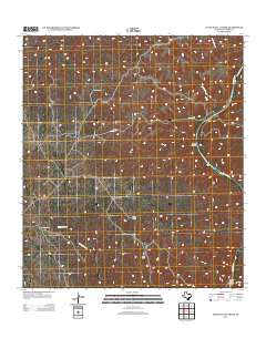 Lechuguilla Creek 2013 topographic map thumbnail