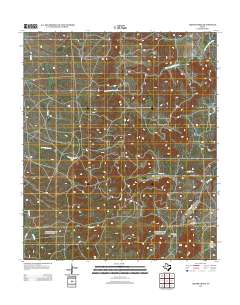 Leeper Creek 2012 topographic map thumbnail