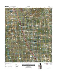 Leona SW 2013 topographic map thumbnail