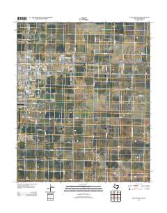 Levelland East 2012 topographic map thumbnail
