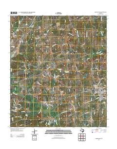Lexington 2012 topographic map thumbnail