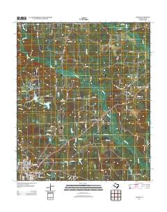 Linden 2012 topographic map thumbnail