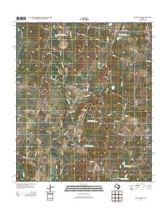 Lingleville 2012 topographic map thumbnail