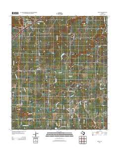 Lipan 2012 topographic map thumbnail