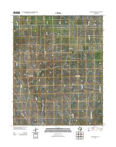 Lipscomb SW 2012 topographic map preview