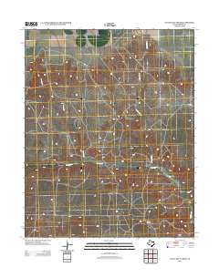 Little Blue Creek 2012 topographic map thumbnail