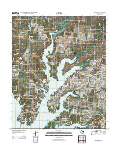 Little Elm 2013 topographic map thumbnail