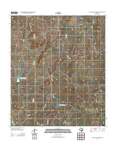 Little Grape Creek 2013 topographic map thumbnail