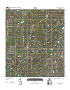 Live Oak Creek 2013 topographic map thumbnail