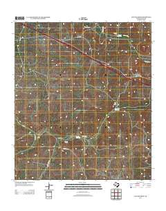 Live Oak Draw 2012 topographic map thumbnail