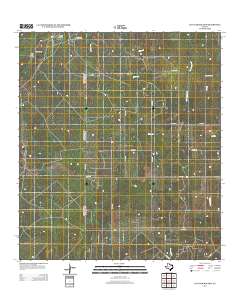 Live Oak Hollow 2012 topographic map thumbnail