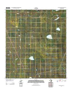 Live Oak Lake 2013 topographic map thumbnail