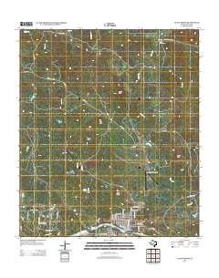 Llano North 2012 topographic map thumbnail