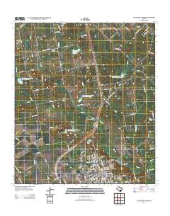 Lockhart North 2013 topographic map thumbnail