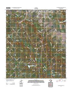 Lockhart South 2013 topographic map thumbnail