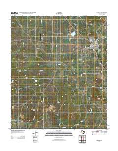 Lometa 2012 topographic map thumbnail