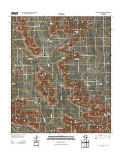 Lone Mountain 2012 topographic map thumbnail
