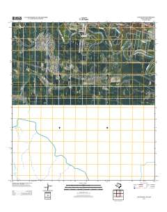 Los Ebanos 2013 topographic map thumbnail