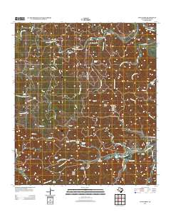 Love Creek 2012 topographic map thumbnail