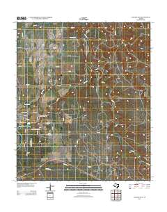 Lueders East 2012 topographic map thumbnail
