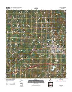 Luling 2013 topographic map thumbnail