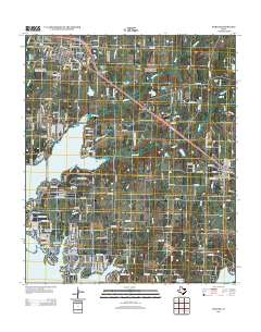 Mabank 2012 topographic map thumbnail