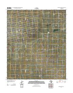 Mabee Ranch 2012 topographic map thumbnail