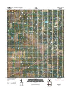 Mankins 2012 topographic map thumbnail