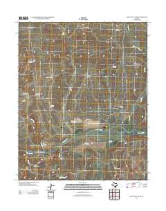 Many Post Camp 2012 topographic map thumbnail