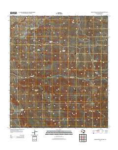 Manzanillo Canyon 2012 topographic map thumbnail