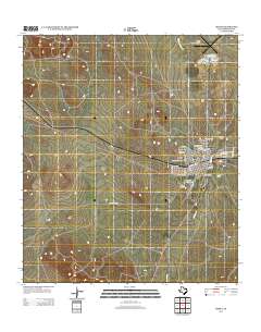 Marfa 2012 topographic map thumbnail