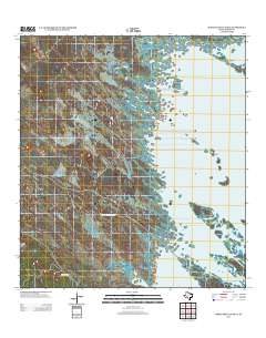 Maria Estella Well 2013 topographic map thumbnail