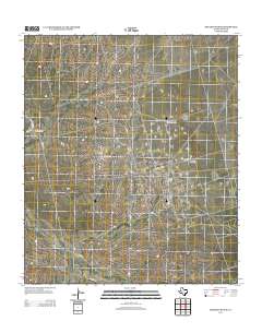 McElroy Ranch 2012 topographic map thumbnail
