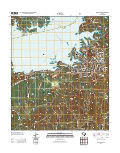 McGee Bend 2013 topographic map thumbnail