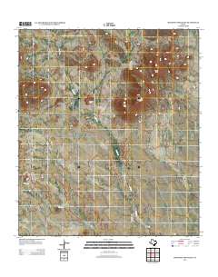 McKinney Mountain 2012 topographic map thumbnail