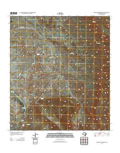 McKinney Springs 2012 topographic map thumbnail