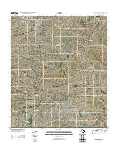 Mentone SW 2012 topographic map thumbnail