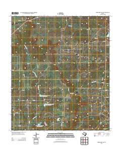 Mercers Gap 2012 topographic map thumbnail