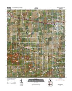 Merkel West 2012 topographic map thumbnail